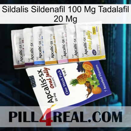 Sildalis Sildenafil 100Mg Tadalafil 20Mg 11